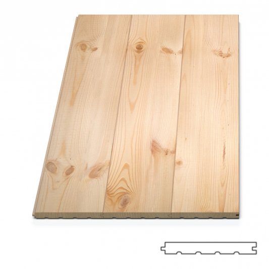 termo pušis, lygi terasa*, 26x117mm, ab kat (kopija)